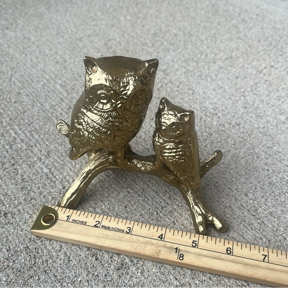 Mom Owl and Baby Owl Figurine - Picture 3 of 10